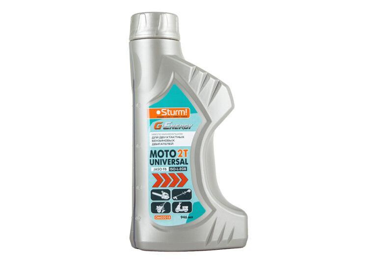 Масло 2Т красн., G-Energy, миниральное, JASO FB/ISO-L-EGB UNIVERSAL MOTO 2T, 0,946л OM0201B