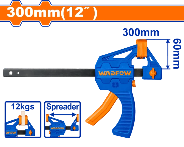 Струбцина быстрозажимная 300х60 мм WADFOW WCP4312